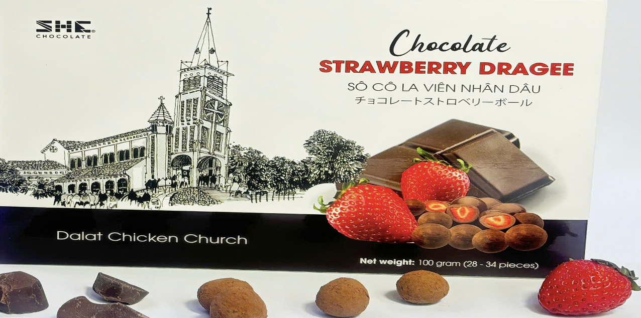 Chocolate Strawberry Dragee