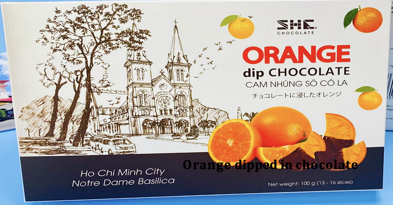 Orange Dipped in Chocolate