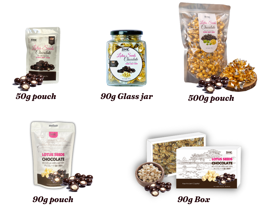 Lotus Seed Chocolate Dragee